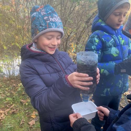 Schichten des Bodens