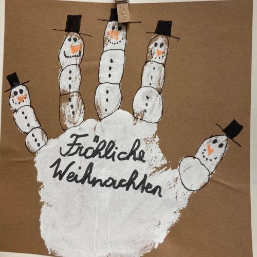 selbstgebastelte Weihnachtskarten