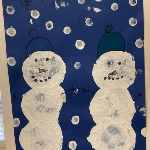 selbstgebastelte Weihnachtskarten