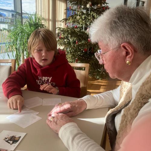 Memoryspiel Jung und Alt