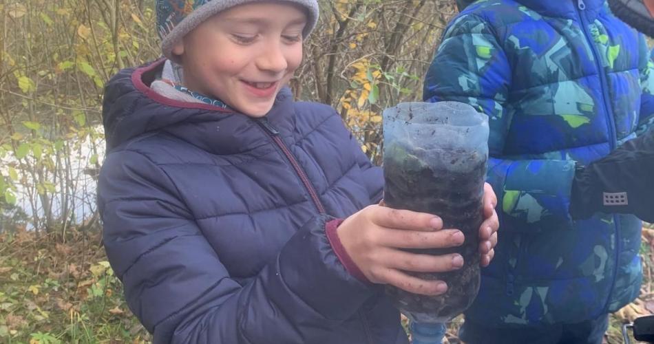 Schichten des Bodens